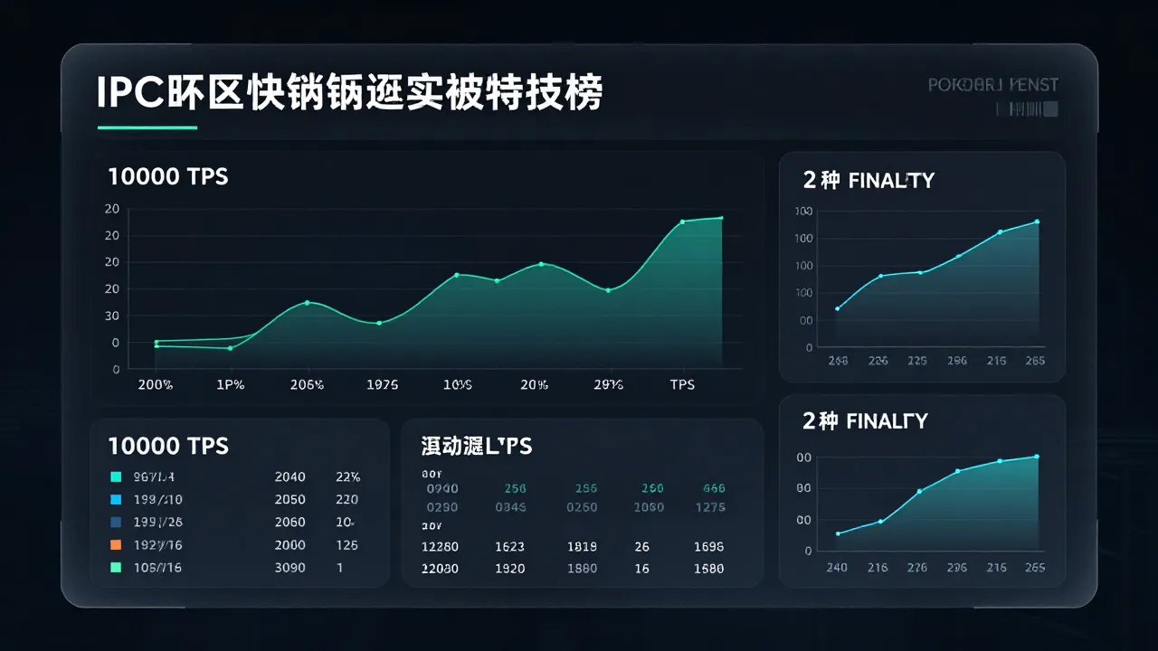 Gráfico comparativo de métricas de rendimiento entre protocolos de consenso BFT: PBFT, Tendermint, HotStuff y Narwhal+Bullshark