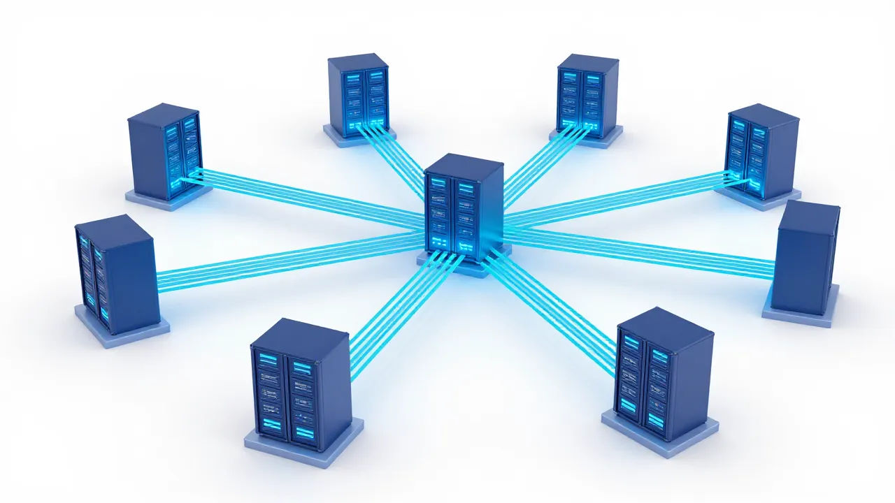 Flujo de datos en Narwhal mostrando cómo los validadores crean lotes, construyen vértices, intercambian firmas y generan certificados
